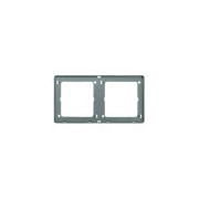➶⁎✶ Casa X2286-Grey Frame 2 Gang NERO Laris
