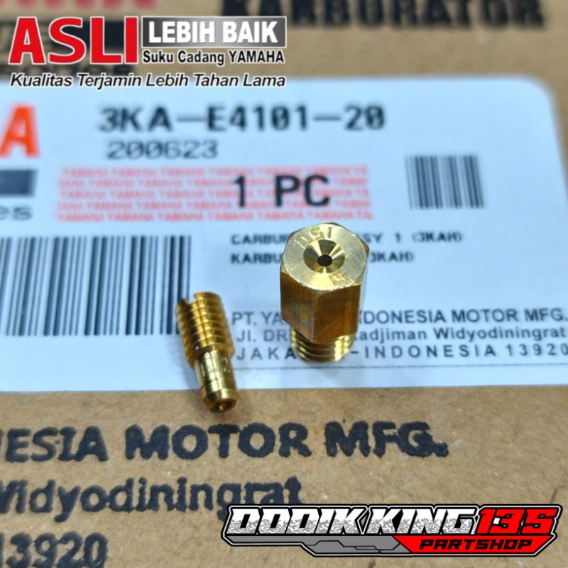 PILOT JET MAIN JET PJ MJ KARBU KARBURATOR RX KING ORIGINAL YAMAHA GENUINE PART