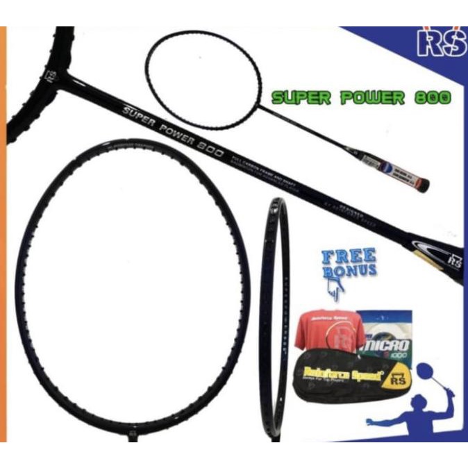 RAKET BADMINTON RS SUPER POWER 800 - ORIGINAL