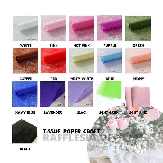 

*#*#*#*#] [10 LEMBAR] Kertas Tissue Minyak Layangan Tisu Florist Buket Bunga
