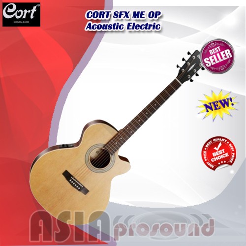 Gitar Akustik Elektrik Cort Sfx Me Op / Sfxmeop / Sfx-Me-Op