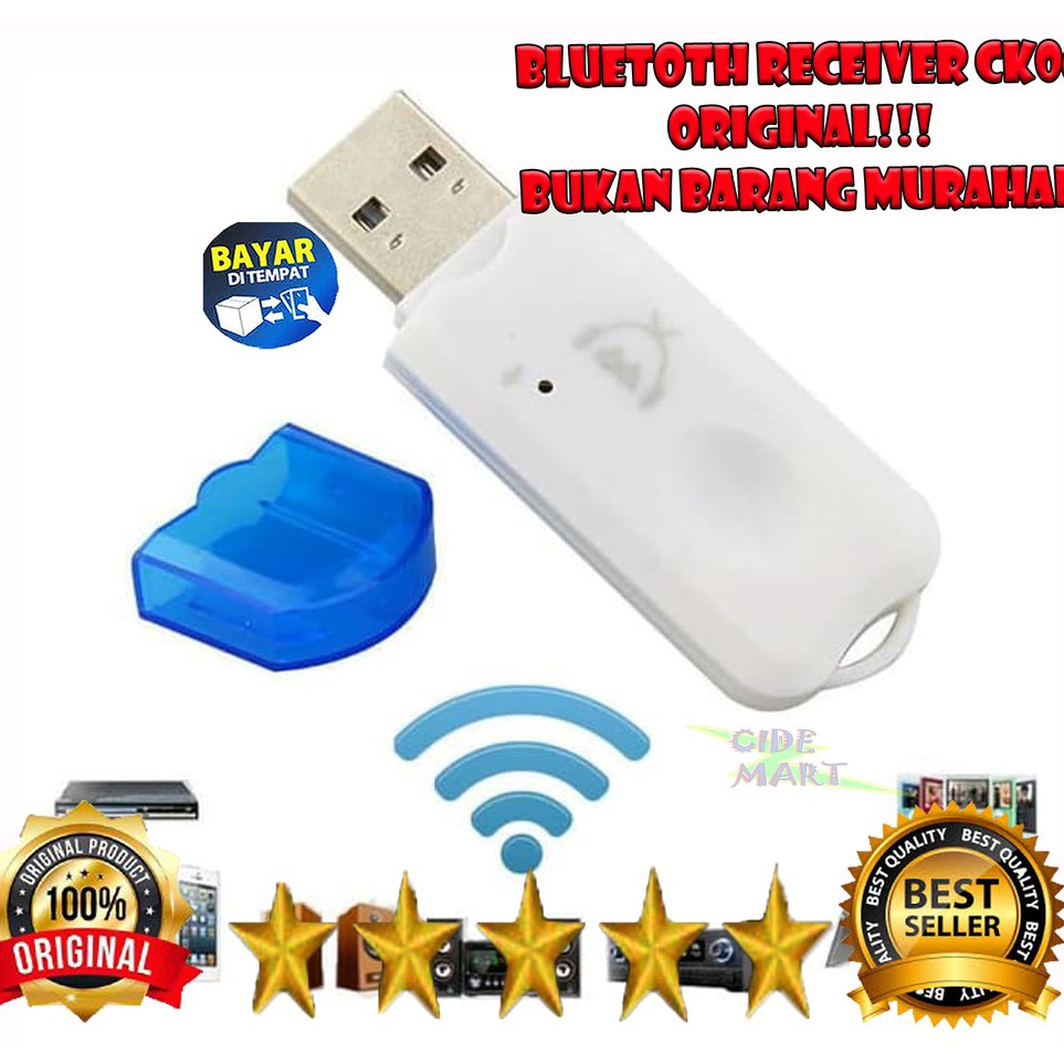 ➚Ple [ORIGINAL] BLUETOOTH RECEIVER CK06 / RECEIVER BLUETOOTH CK-06 / AUDIO RECEIVER CK 06 ✦ ✧ -