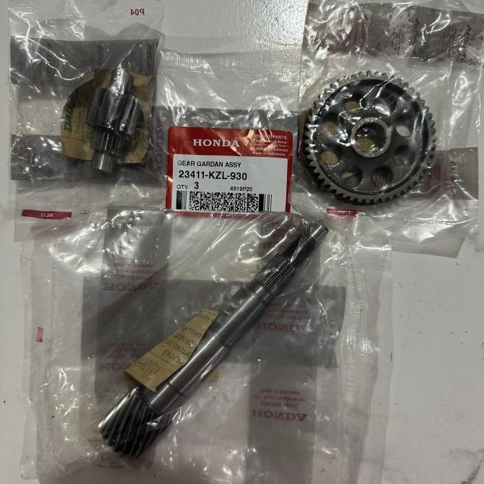 Isi 3 Kzl Gear Gardan Assy Gigi Motor Rasio Cvt Beat Fi Spacy Scoopy