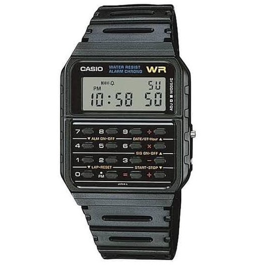 

Casio Digital Jam Tangan Calculator Kalkulator Ca-53W-1Z Original