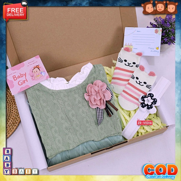 Hadiah Cantik Dan Estetik Special Kado Ulangtahun Anak-Anak Paket Hamper Lucu Kekinian Gift Set Newb