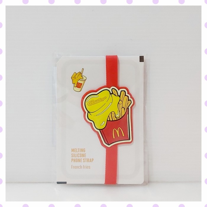 BTS Butter McD Merch Melting Silicone Phone Strap