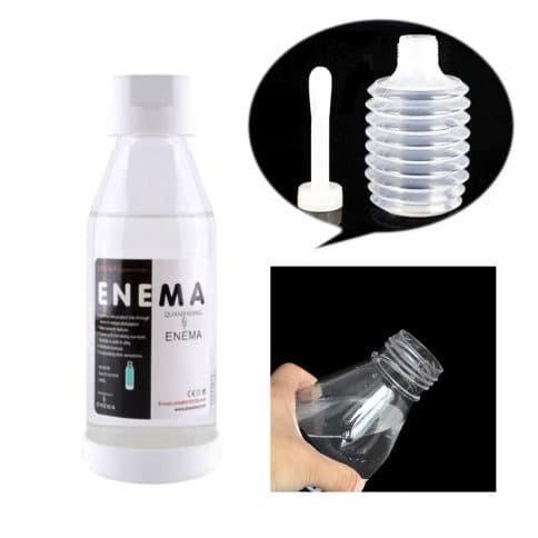 Enema Soluition Cairan Pembersih Anal (500 ml) + pompa