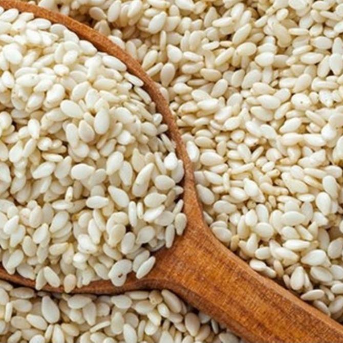 

Produk Unggulan] Premium With Sesame Import / Biji Wijen Putih / 100 Gram