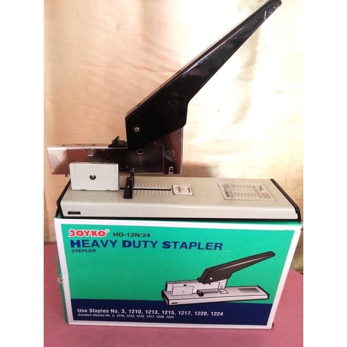 

Heavy Duty Stapler Hekter Jilid Joyko Hd 12 N / 24