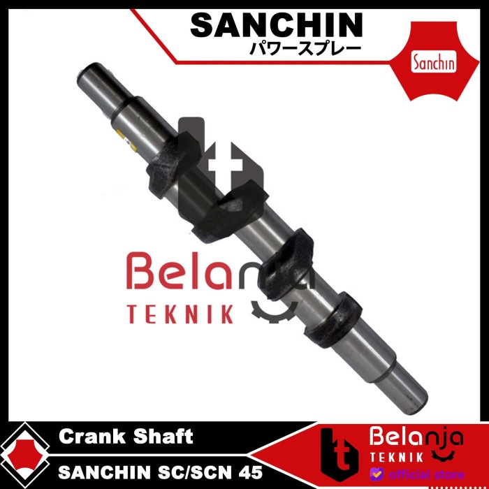 SANCHIN Crank Shaft SC / SCN 45 Kruk As Sanchin SC / SCN 45 Crankshaft keren