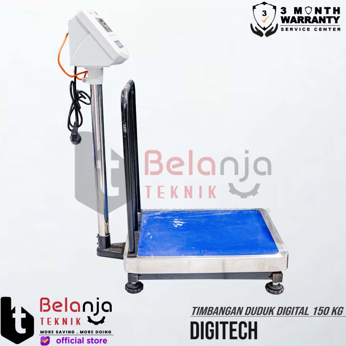 Digitech Timbangan Duduk Digital 150 kg Timbangan Digital 150kg keren