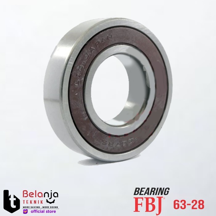 FBJ Bearing 63-28 Laher Ball Bearing Roda Bearing 63 28 keren