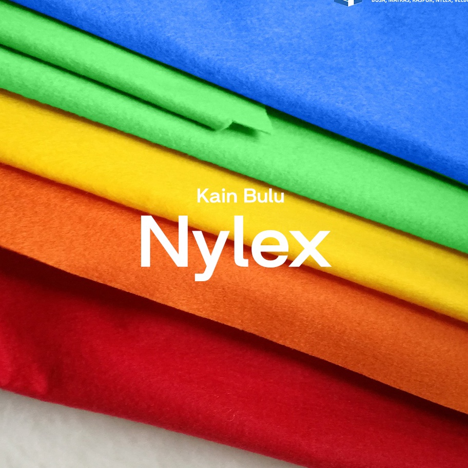 GNYQ8108 12.12 MALL  Cellindo Kain Nylex Polos Bahan Bulu Boneka (ECERAN)