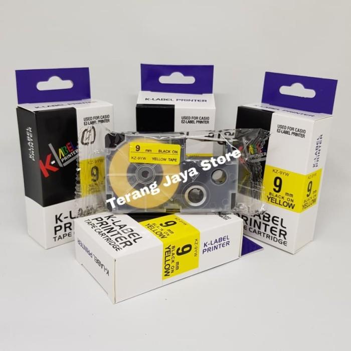 

K-Label Printer Tape Catridge For Casio 9Mm Kz-9Yw Label For Casio 9Mm