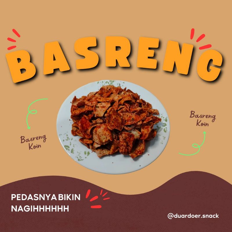 

BASRENG KOIN DUAR DOER / BASRENG SULTAN VIRAL DAUN JERUK / 250 GR