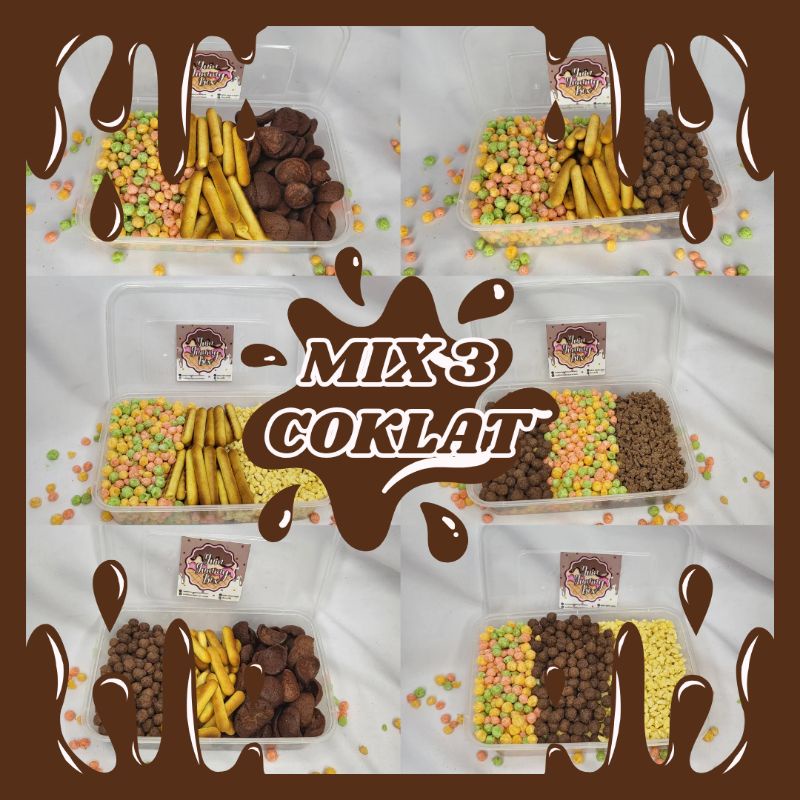 

YUM YUM BOX PREMIUM MIX 3 COKLAT