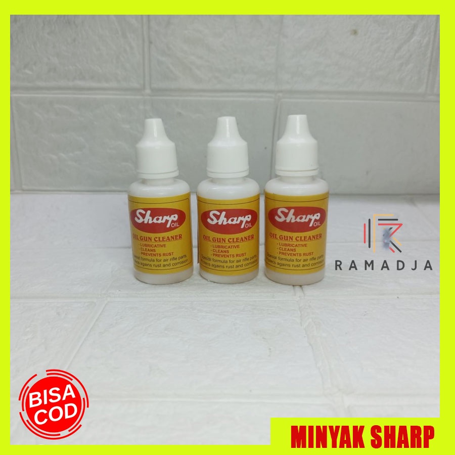 MINYAK SHARP PELUMAS SENAPAN ANGIN MINYAK ANTI MACET TERMURAH