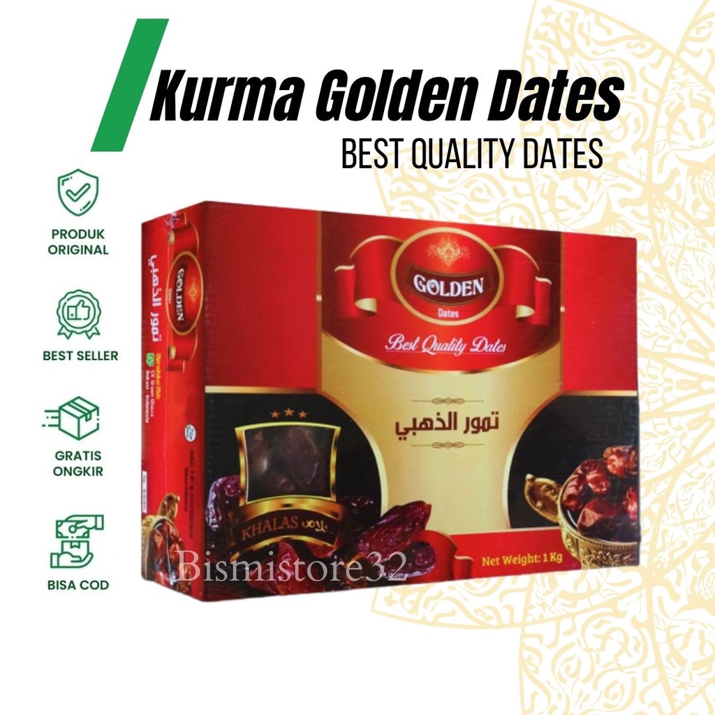 

Kurma Khalas - Kurma Golden Dates - Kurma King Khalas - Kurma Khalas Premium 1Kg