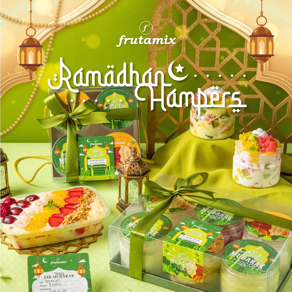 

Frutamix Hampers Ramadhan | Almond Dessert Jar