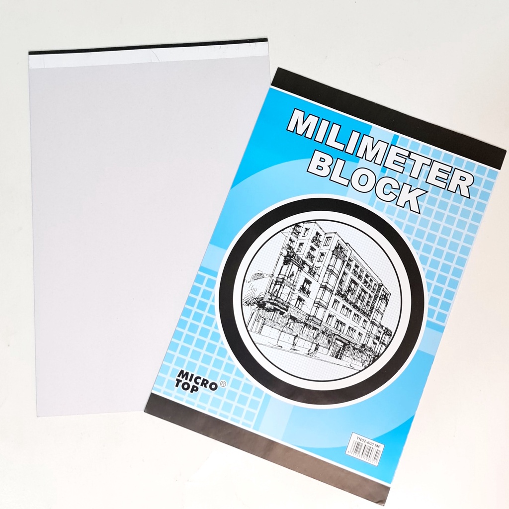 

HJK MJ Buku Milimeter Blok Folio / Milimeter Block /Buku Kotak Kotak (10 bk)
