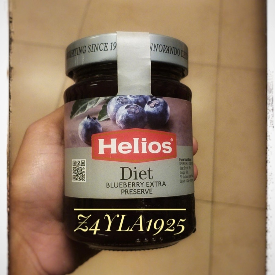 

Helios Diet Blueberry Extra Preserve 280Gr