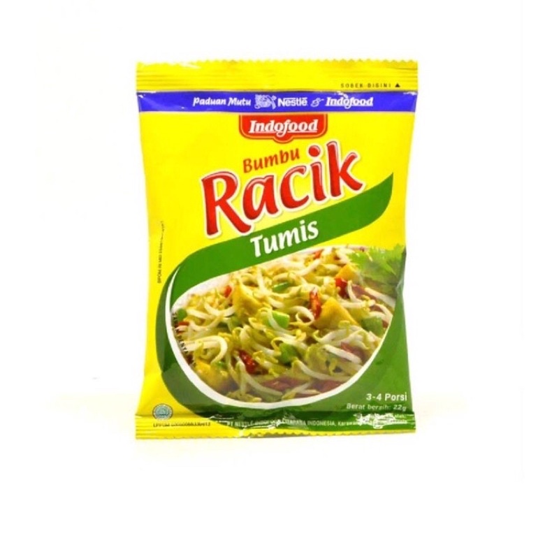 

Indofood racik tumis 10x22gr
