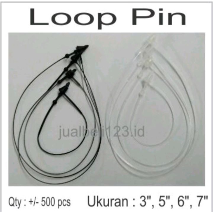 

LOOP PIN/LOCK/STRING TALI PLASTIK LABEL/TALI HANG/TAG LOOP PIN STRING