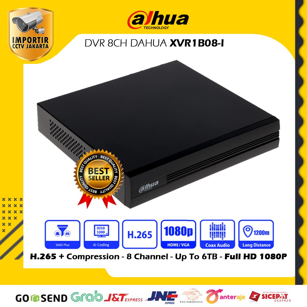 DVR 8ch DAHUA 1B08-I Cooper Series 2MP