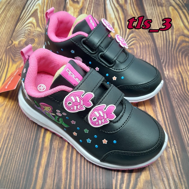 Sepatu Paud TK Ando Original 25-32 Sepatu Sneaker Anak Cewek