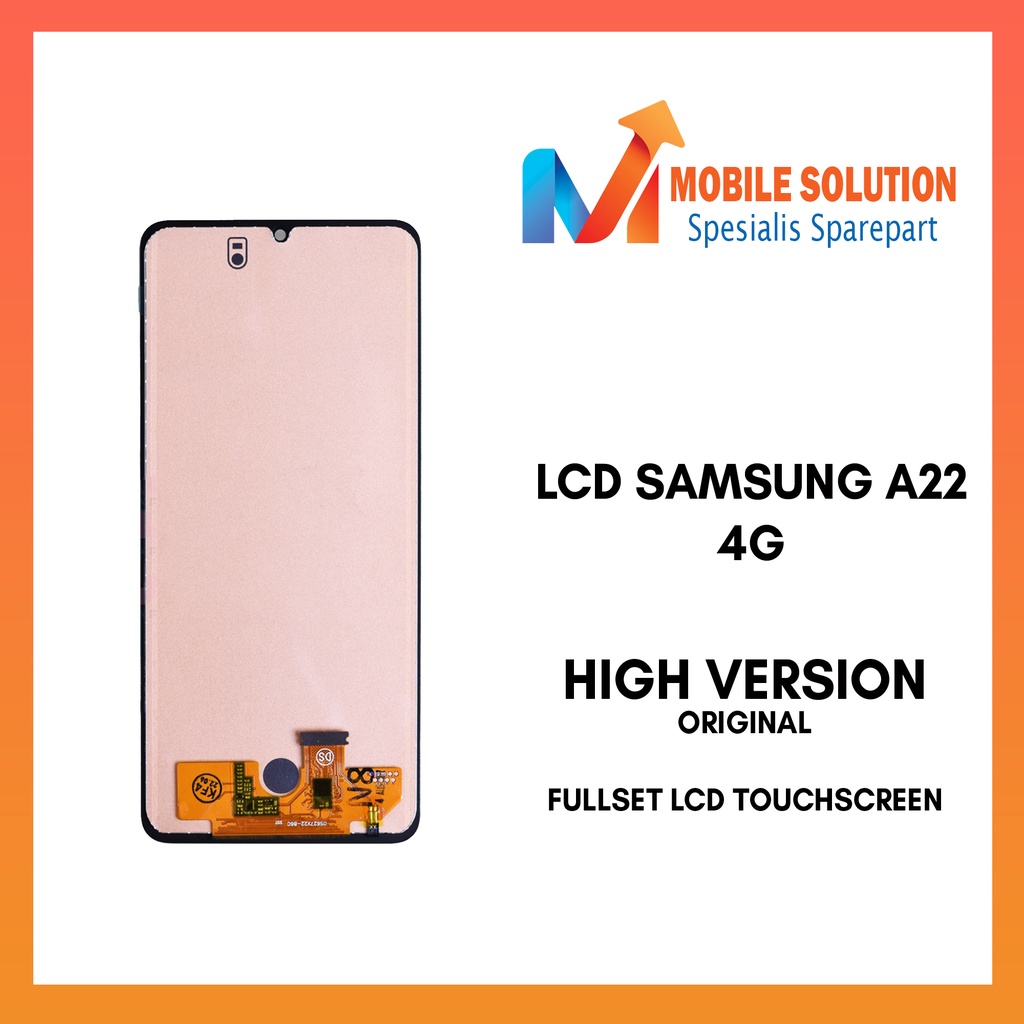 GROSIR LCD SAMSUNG A22 / A225 4G ORIGINAL 100% FULLSET TOUCHCREEN GARANSI 1BULAN