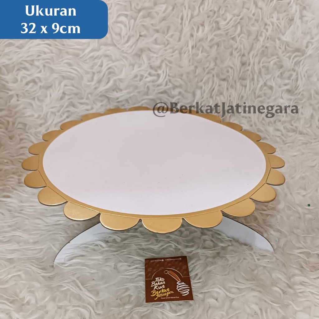 CAKE STAND 1 SUSUN / STANDING PAPER CUP CAKE