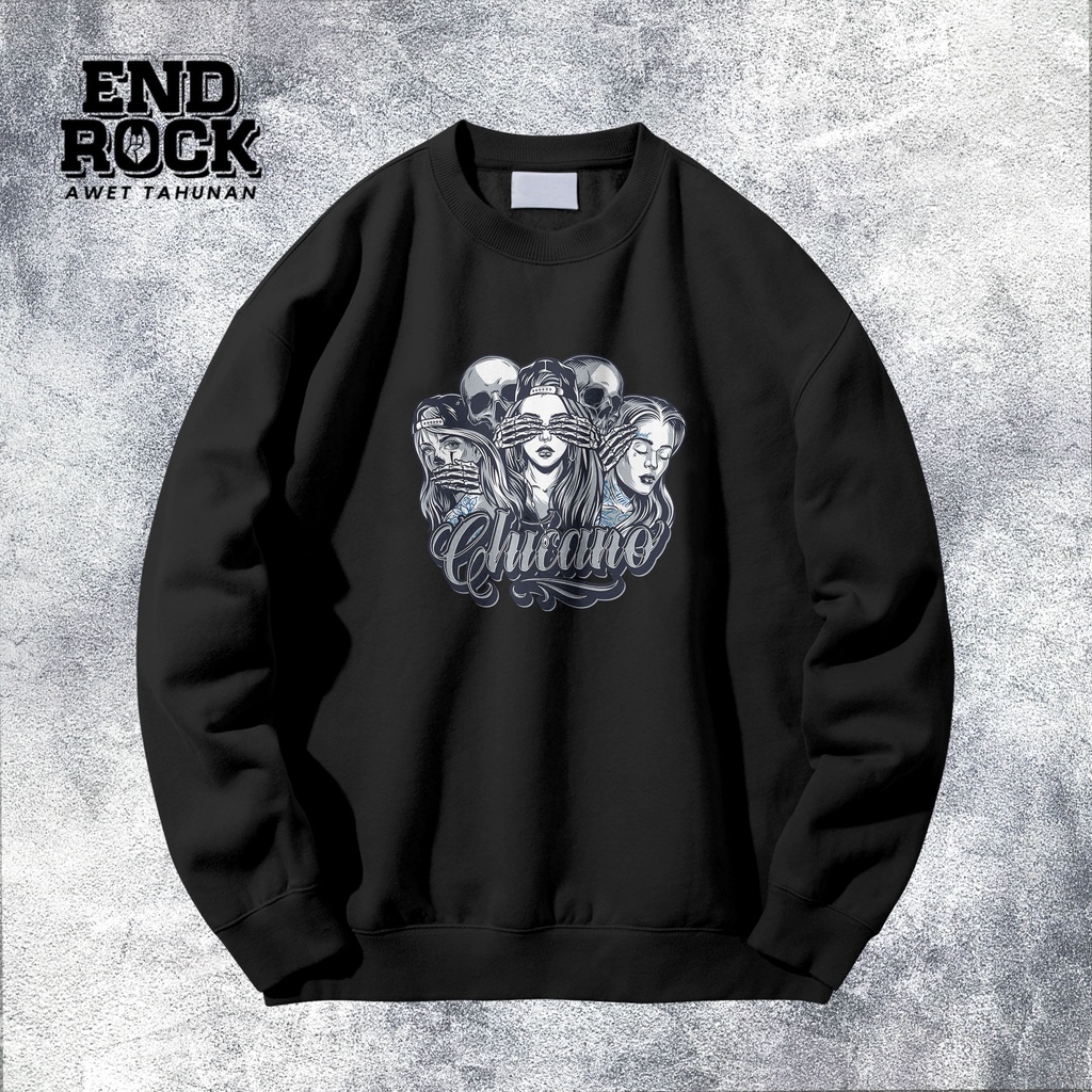 Crewneck Exclusive Original Endrock Tema Chicano DTFS117