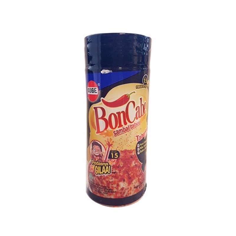 

Kobe Bon cabe sambal tabur level 15 45gr