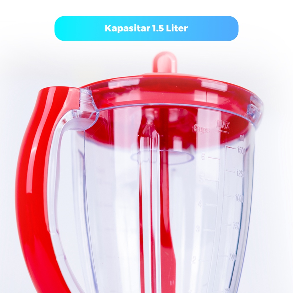 Blender ASB 1501 Pelumat Blender Dengan 3Kecepatan Arashi