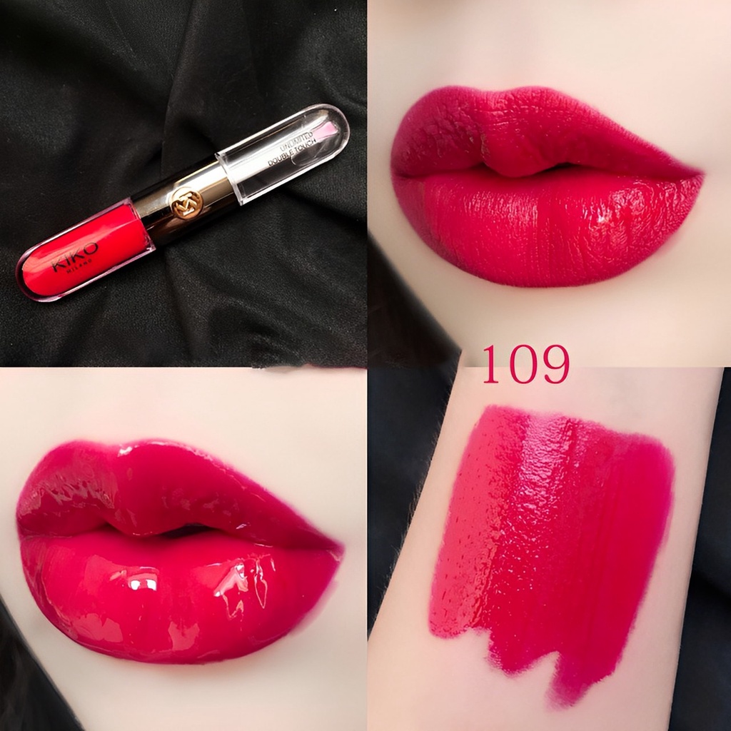 Kiko Milano 100% Asli Blossoming Beauty Long Lasting Matte Lipstick original lipstik matte tahan lama asli lipstik lip balm 6ML