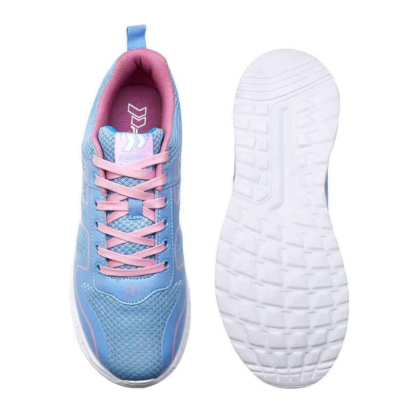 Precise T-Lite Run JG W Sepatu Sneakers Running - Slate Blue/White