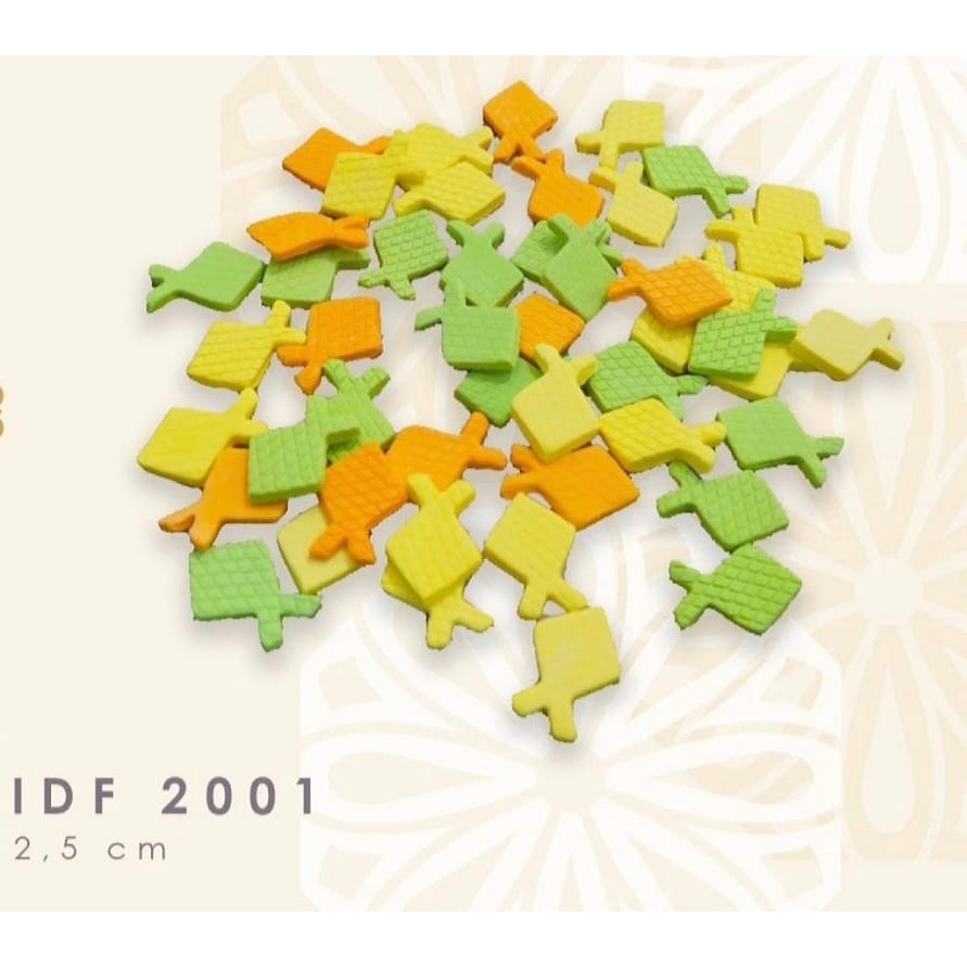 

GUMPASTE KETUPAT IDF2001 + BUBBLE WRAP