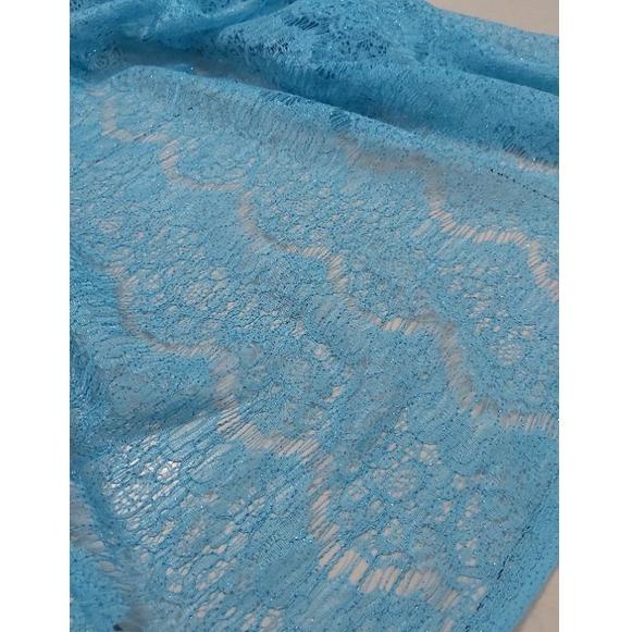 Free Ongkir Kain Brukat Renda / Bahan Lace Brokat Glitter / Brokat Lace
