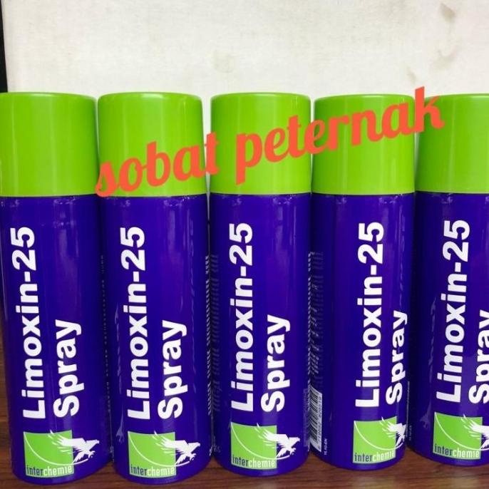LIMOXIN-25 SPRAY, obat semprot luka