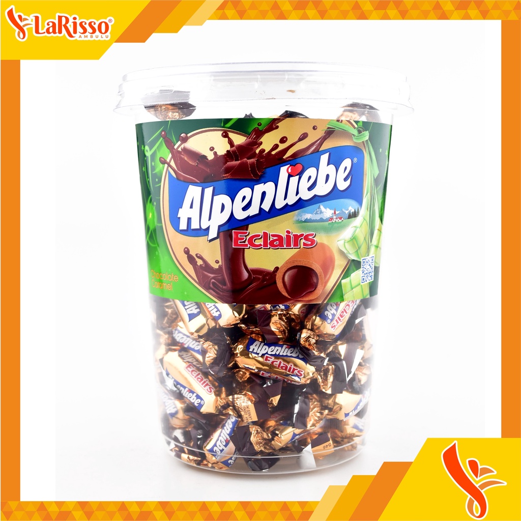 

ALPENLIEBE ECLAIRS JAR 360GR CARAMEL CHOCO