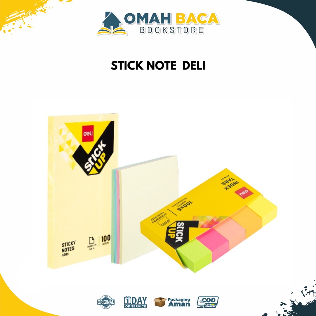 

Stick Note Deli / Memo Tempel Deli Sticky Notes - ATK