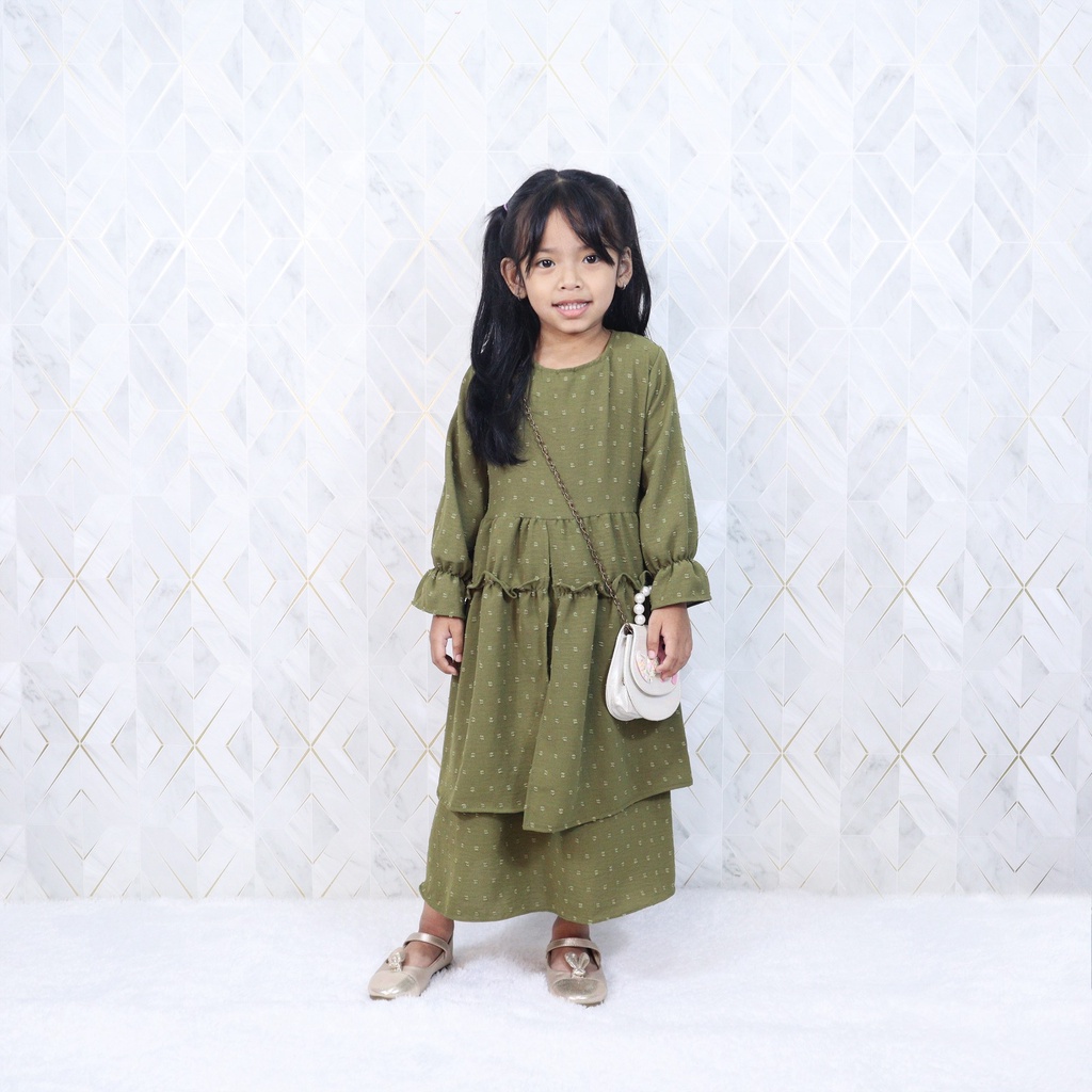 OWLET - GAMIS ANAK / GAMIS POLOS ANAK / GAMIS CRINGKLE