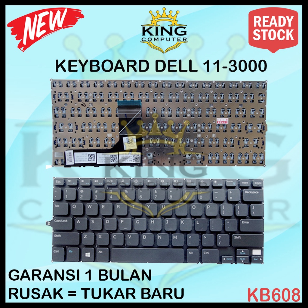 Keyboard Laptop Dell Inspiron 11-3000 series11-3147 11-3148 P20t-001