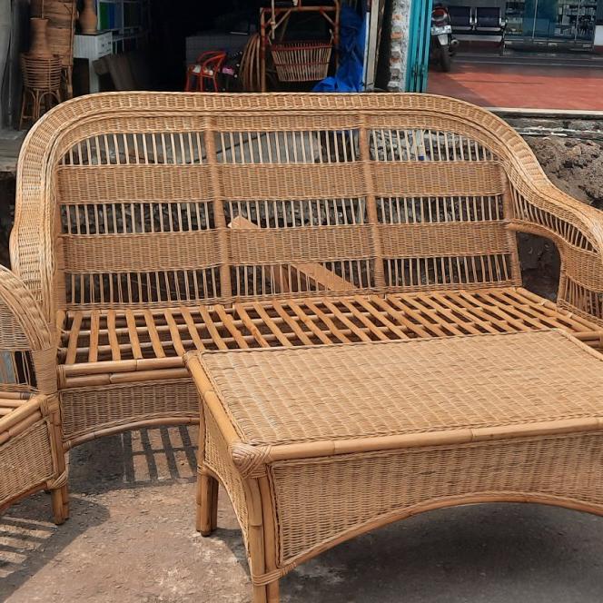 Kursi Rotan/Rotan Asli/Kursi Teras/Kursi Tamu/Rotan