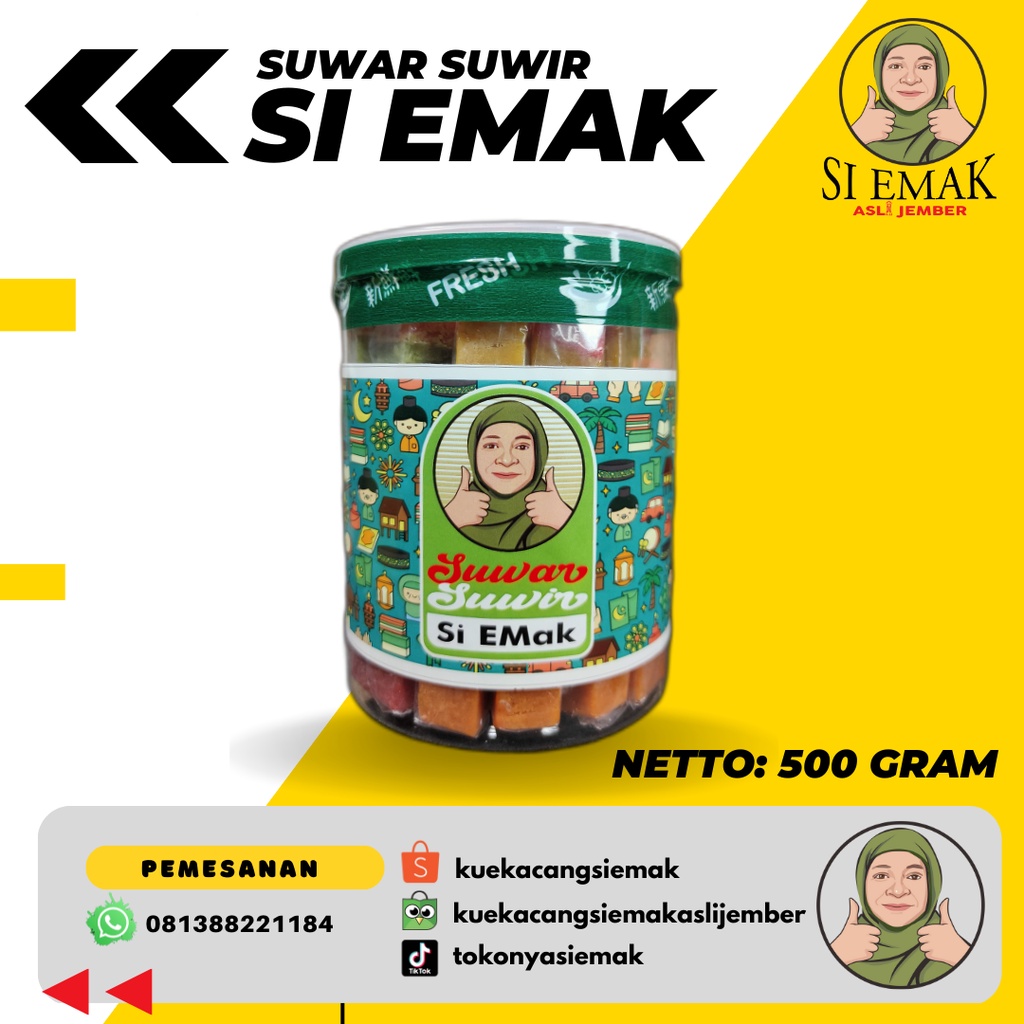 Suwar suwir si emak asli jember