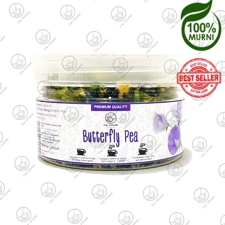 

【MEGA SALE】 Teh Bunga Telang Kering / Dried Butterfly Pea / Tisane / Artisan Tea / Flower Tea / Teh Bunga / Tea Blend 100% PREMIUM