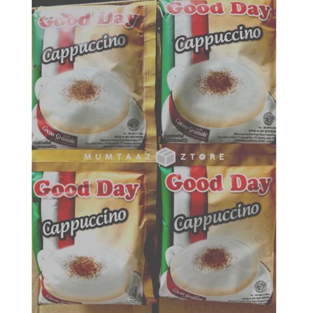 

Terlaku... ☘️ MUMTAAZZTORE ☘️ Good Day Cappuccino 25gr Isi 10 Sachet