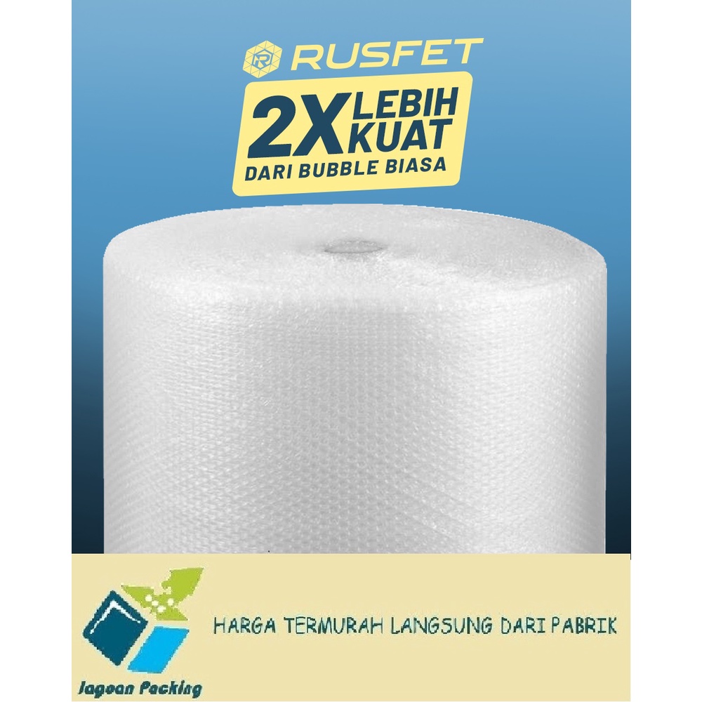 BUBBLE WRAP ROLL HITAM / BENING SPESIAL RUSFET 125 cm x 50 M ( 3 kg )