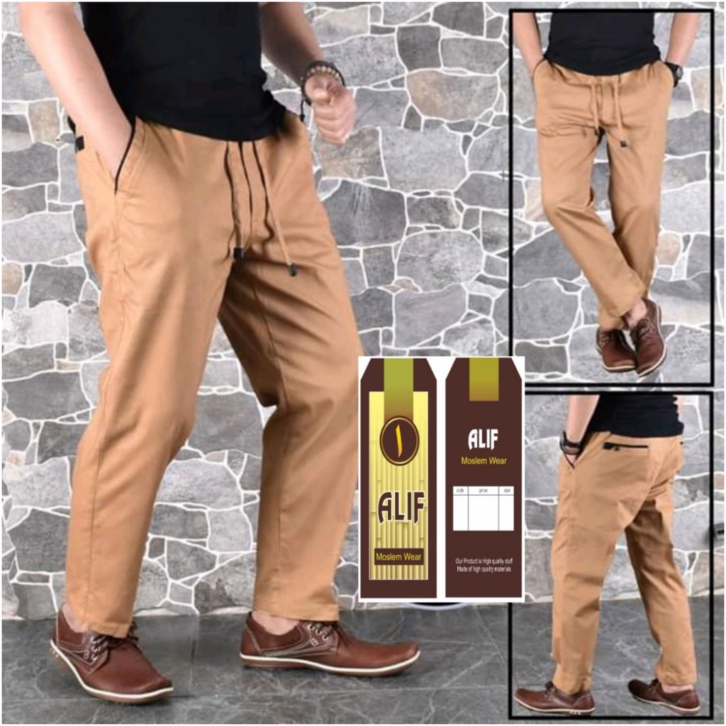 Celana Sirwal Fashion Muslim > Pakaian Muslim Pria > Celana sirwal dewasa