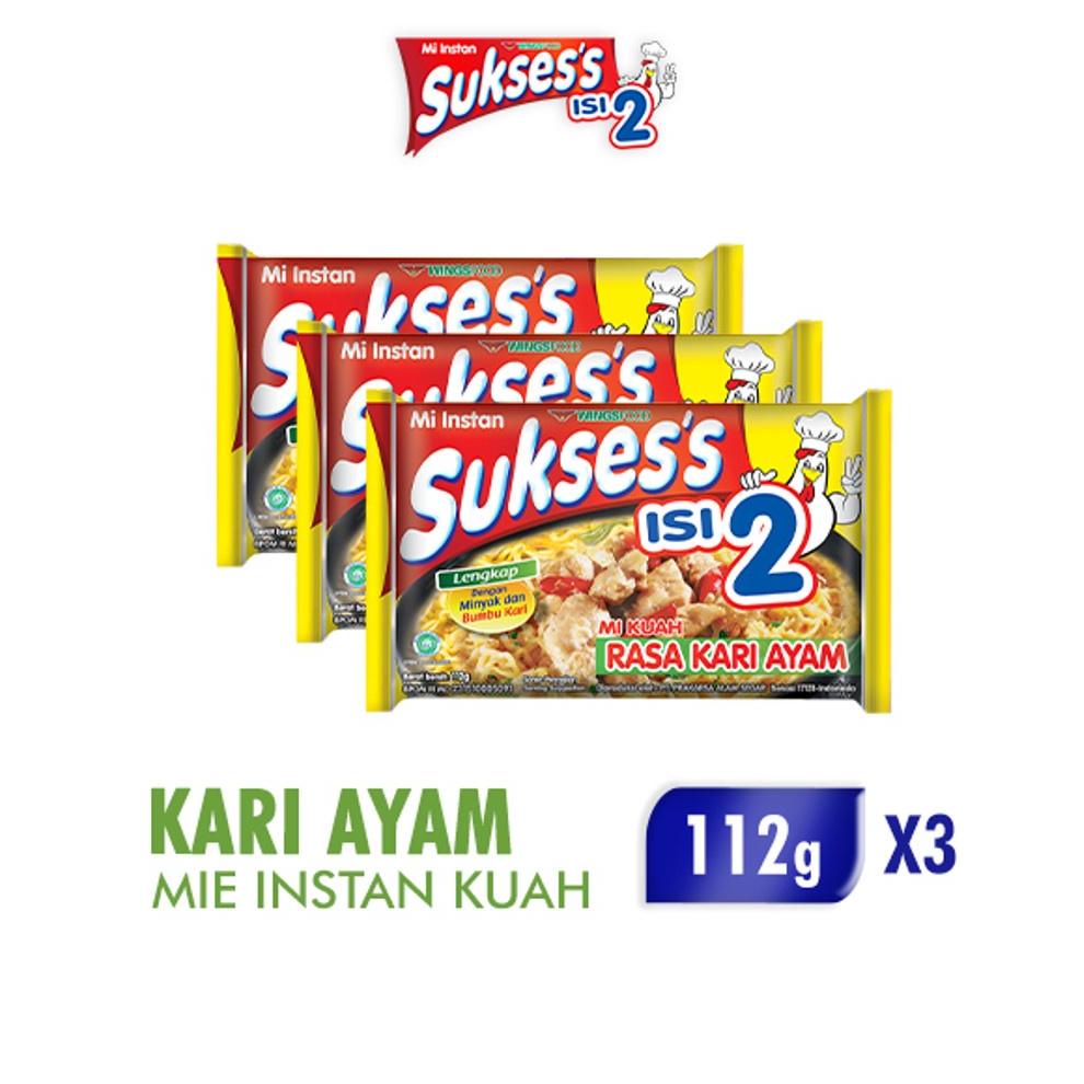 

Terbaru Mie Suksess Kari Ayam 112 gr x 3